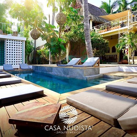 Casa Nudista - Lgbt Hotel Zipolite Extérieur photo