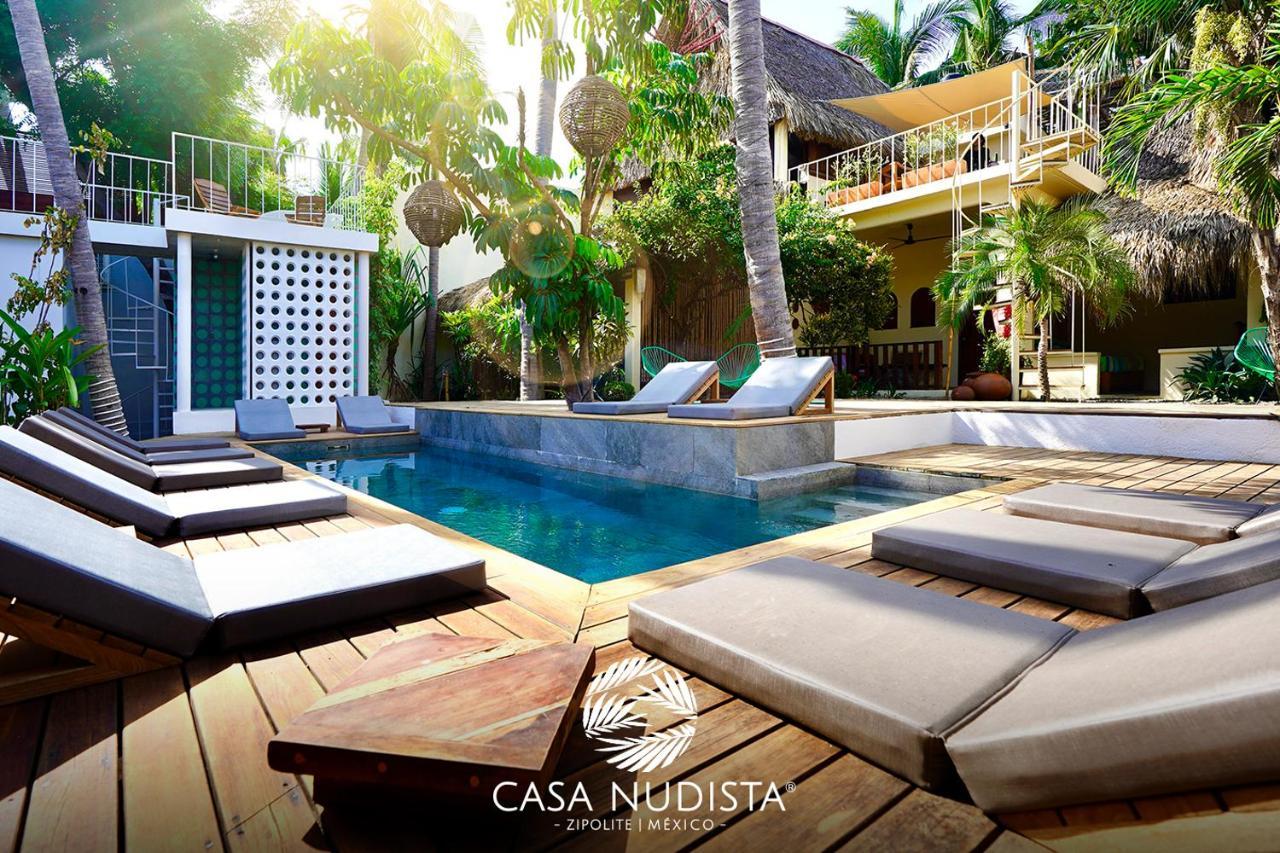 Casa Nudista - Lgbt Hotel Zipolite Extérieur photo