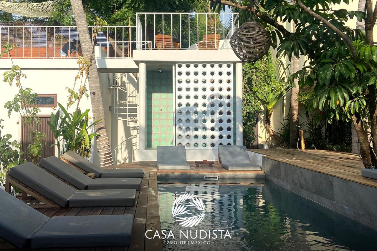 Casa Nudista - Lgbt Hotel Zipolite Extérieur photo