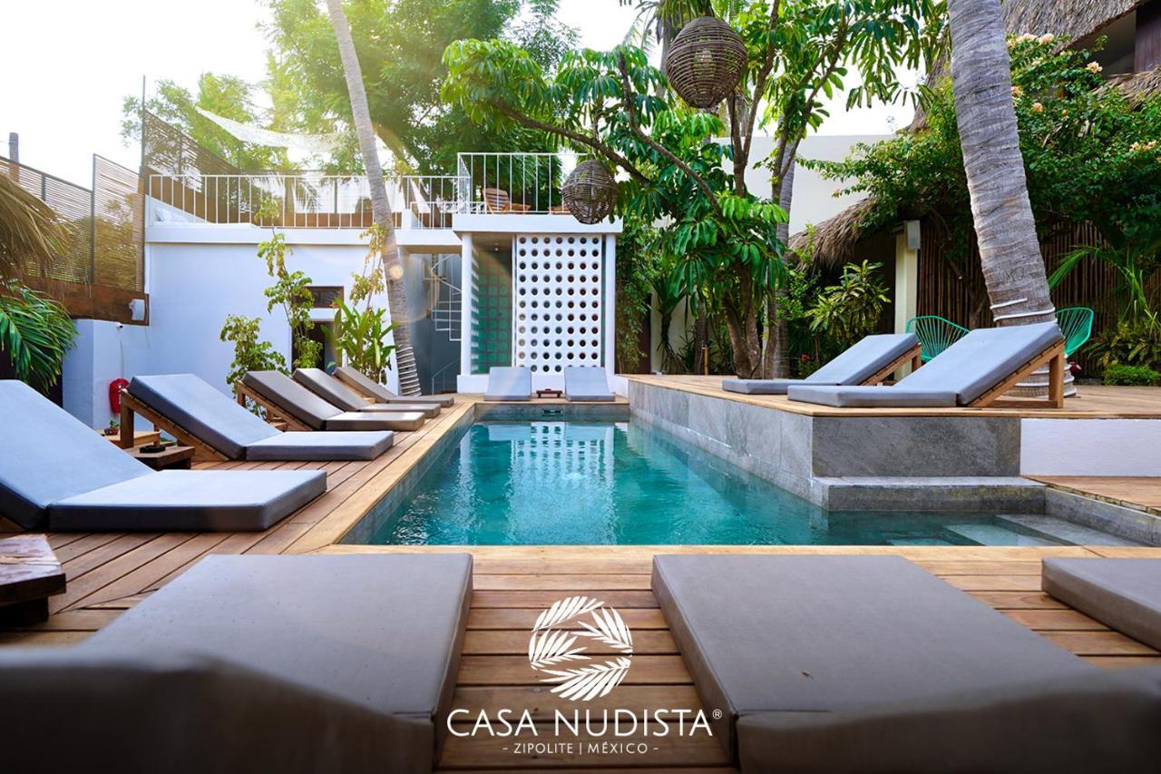 Casa Nudista - Lgbt Hotel Zipolite Extérieur photo