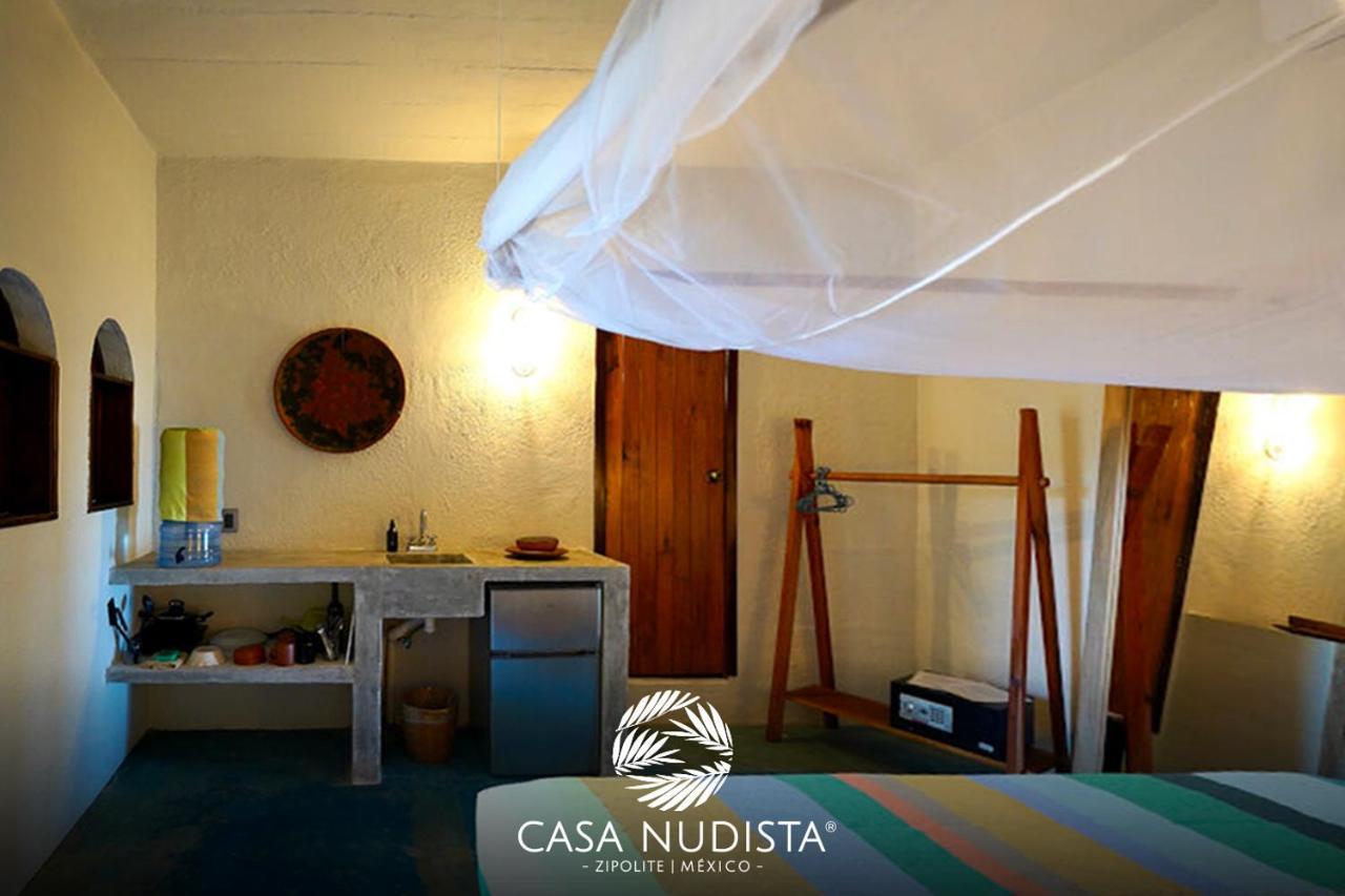 Casa Nudista - Lgbt Hotel Zipolite Extérieur photo