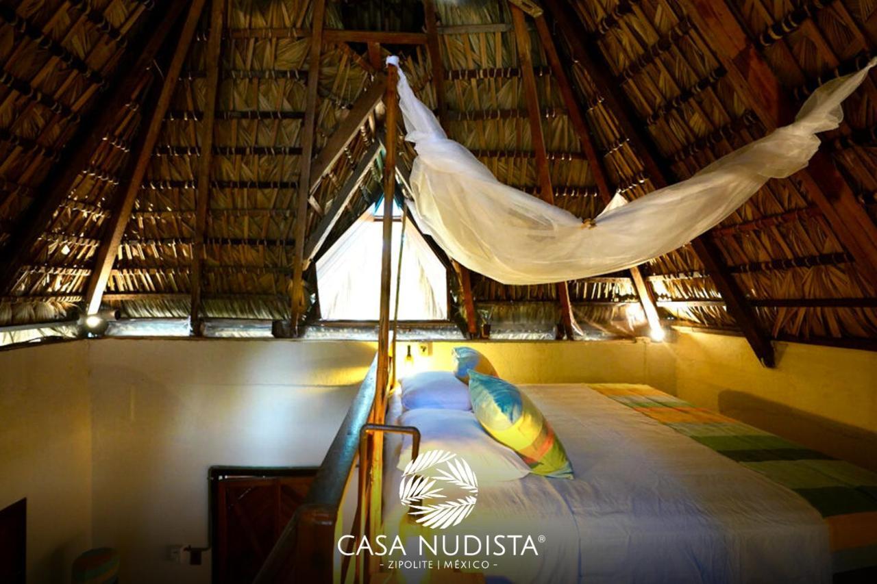 Casa Nudista - Lgbt Hotel Zipolite Extérieur photo