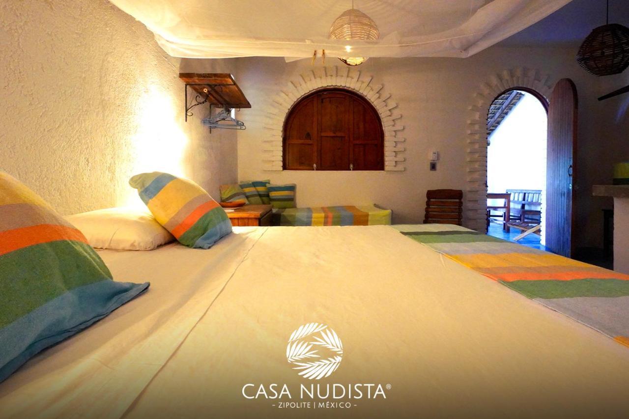 Casa Nudista - Lgbt Hotel Zipolite Extérieur photo