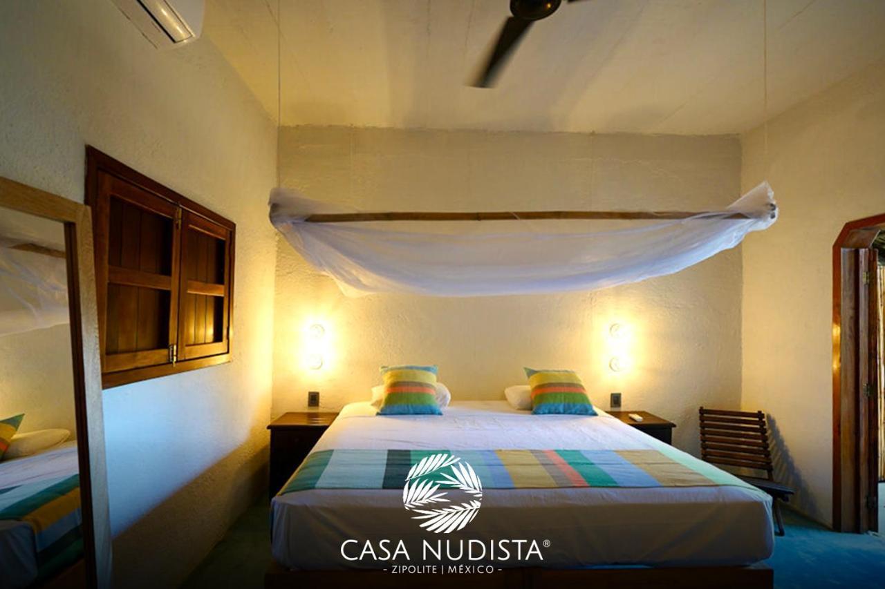 Casa Nudista - Lgbt Hotel Zipolite Extérieur photo