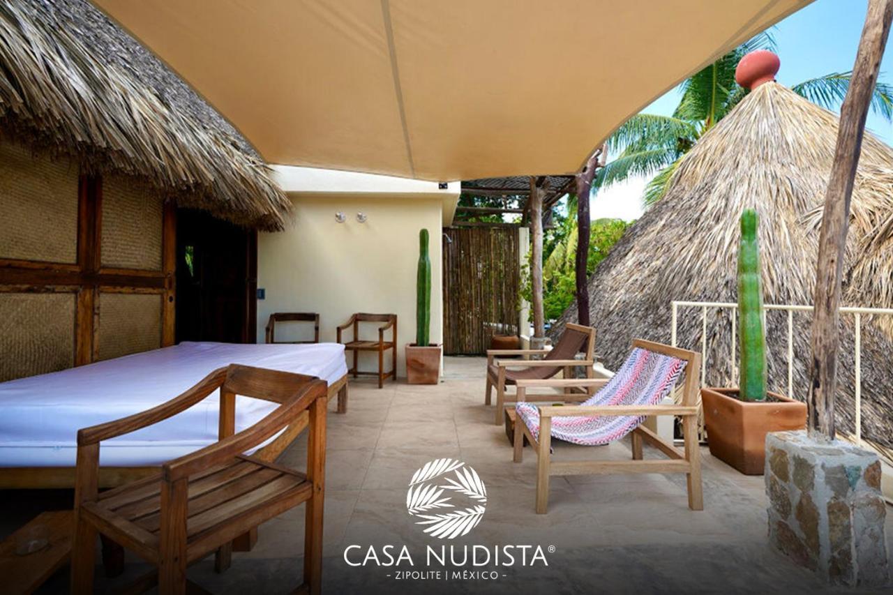 Casa Nudista - Lgbt Hotel Zipolite Extérieur photo