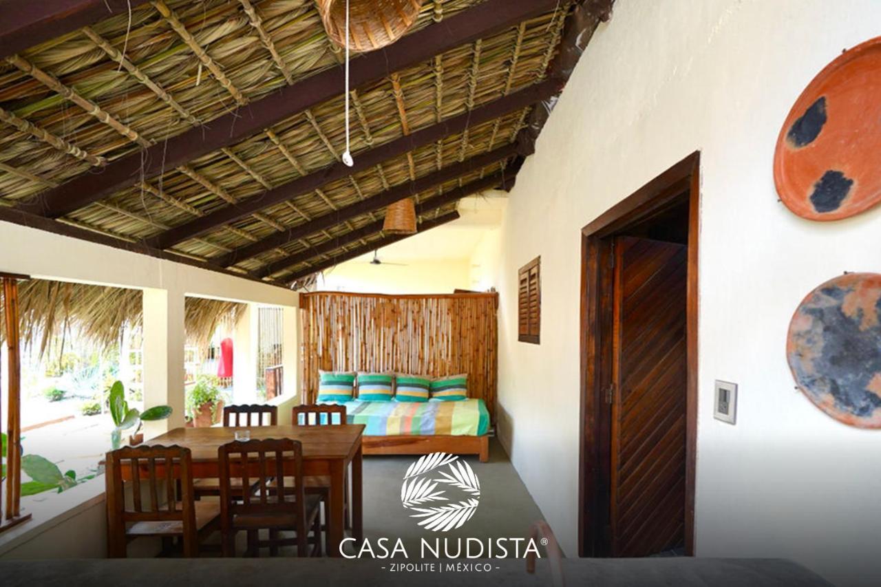 Casa Nudista - Lgbt Hotel Zipolite Extérieur photo