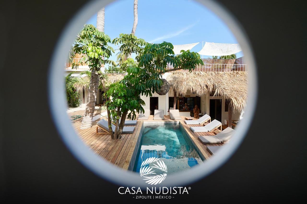 Casa Nudista - Lgbt Hotel Zipolite Extérieur photo