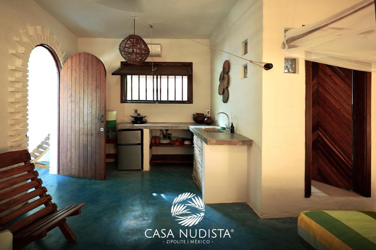 Casa Nudista - Lgbt Hotel Zipolite Extérieur photo