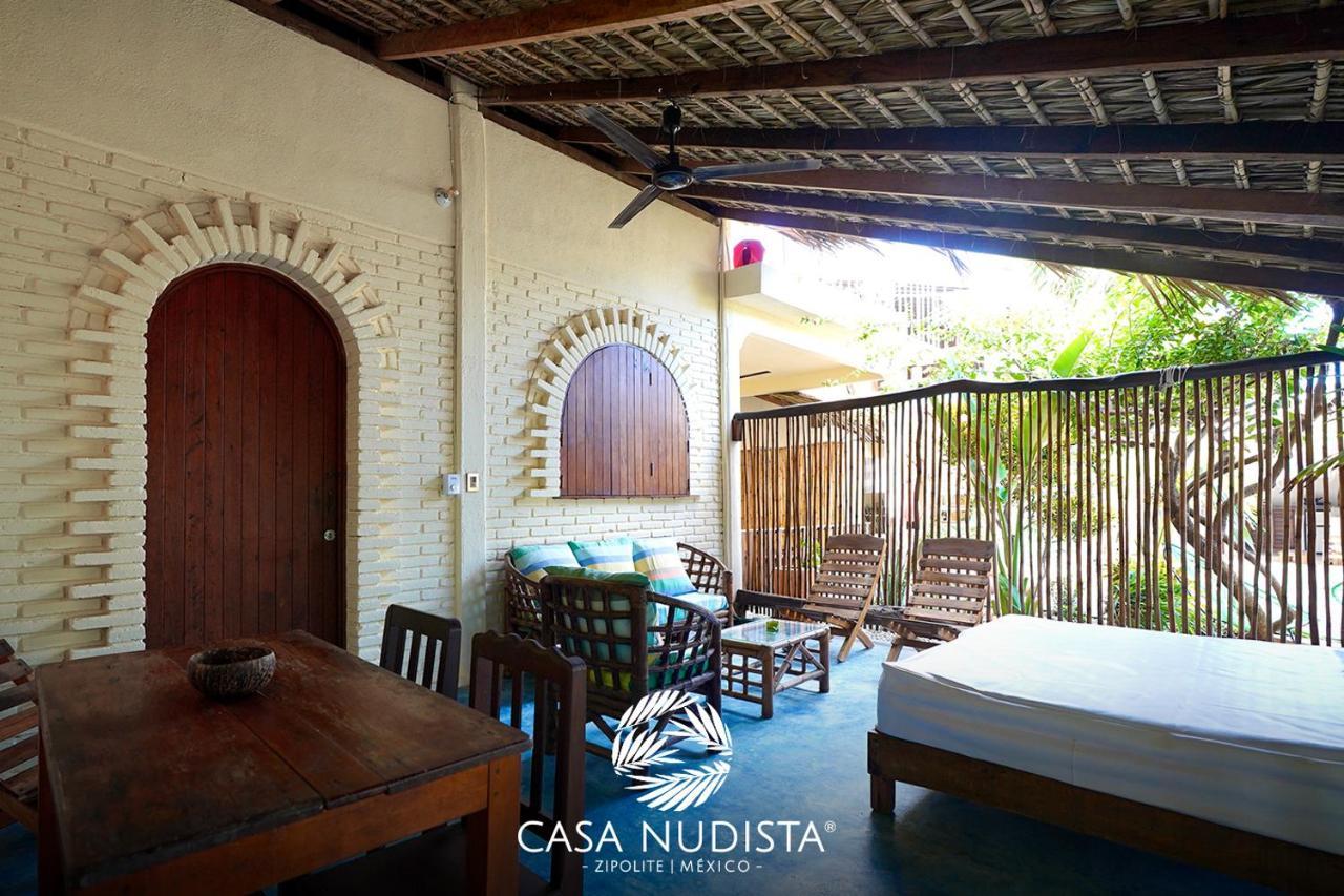 Casa Nudista - Lgbt Hotel Zipolite Extérieur photo