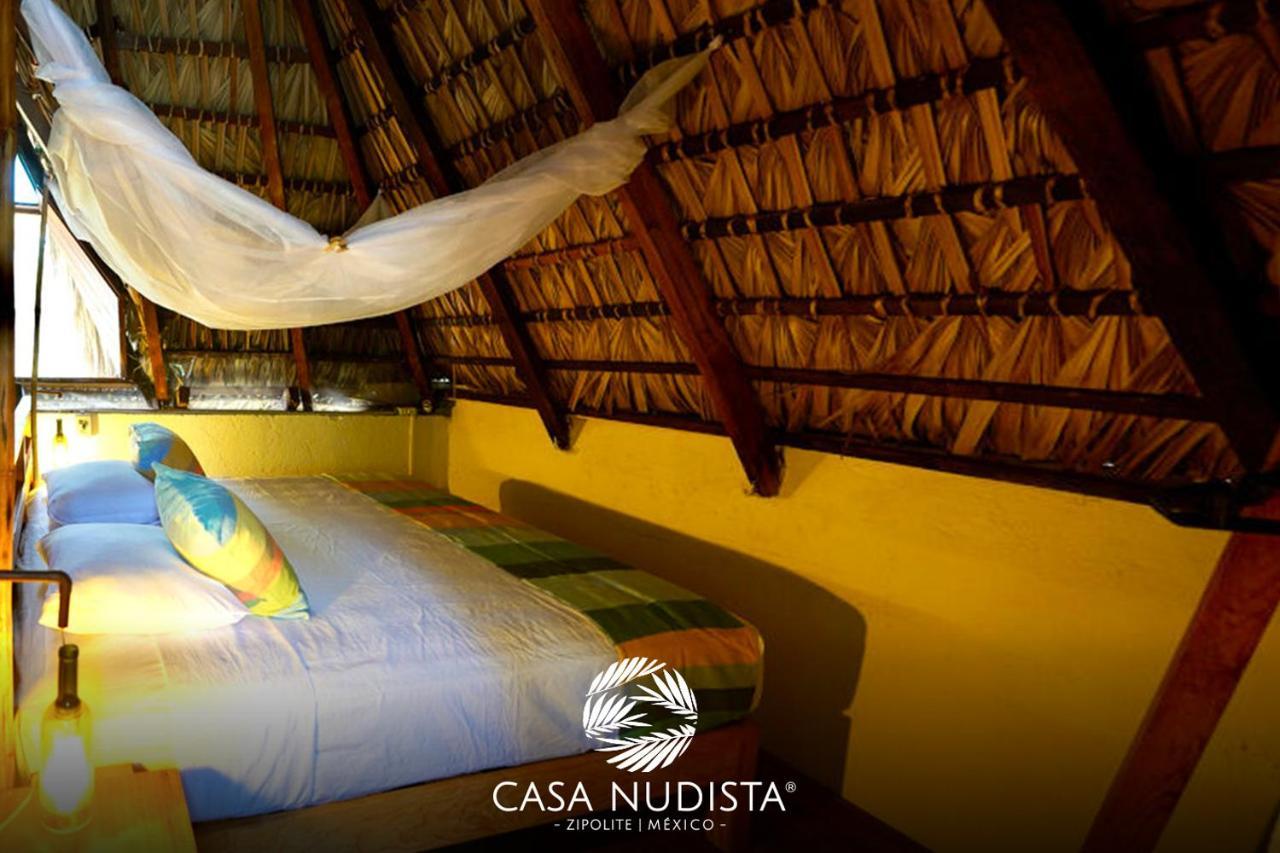 Casa Nudista - Lgbt Hotel Zipolite Extérieur photo