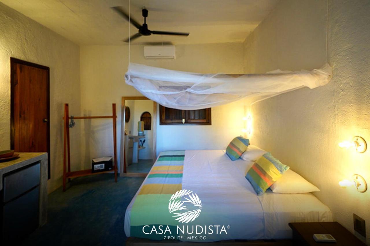 Casa Nudista - Lgbt Hotel Zipolite Extérieur photo