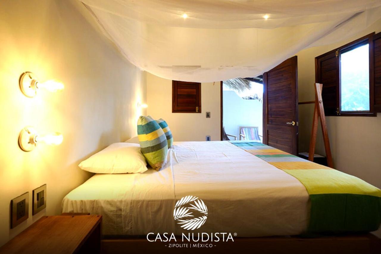 Casa Nudista - Lgbt Hotel Zipolite Extérieur photo