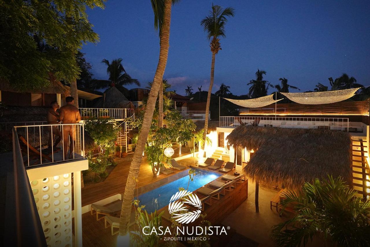 Casa Nudista - Lgbt Hotel Zipolite Extérieur photo