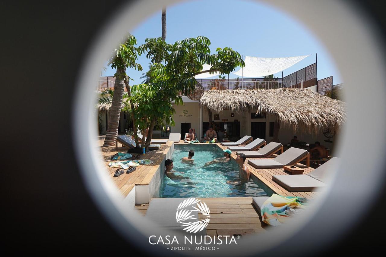 Casa Nudista - Lgbt Hotel Zipolite Extérieur photo