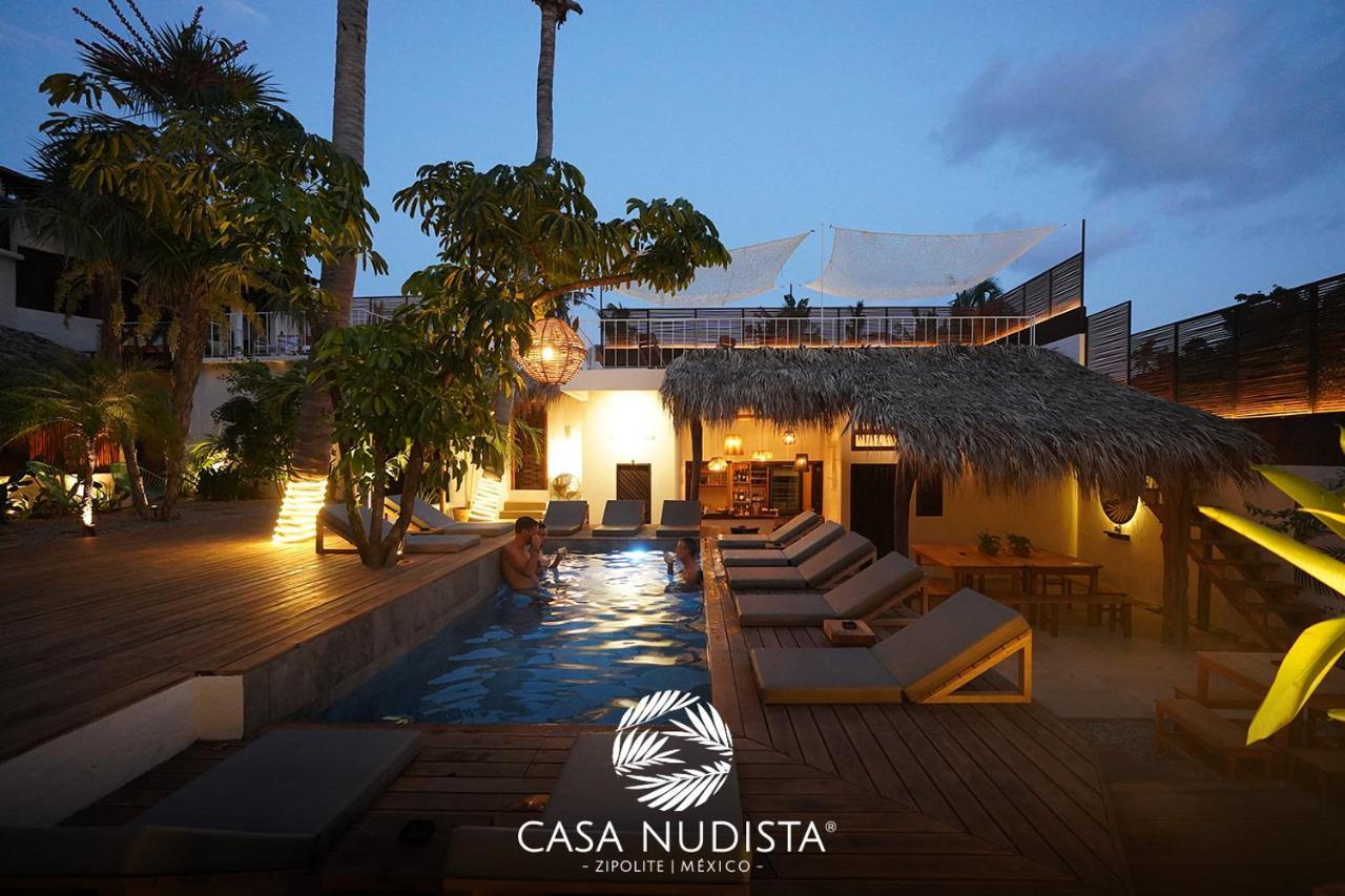 Casa Nudista - Lgbt Hotel Zipolite Extérieur photo