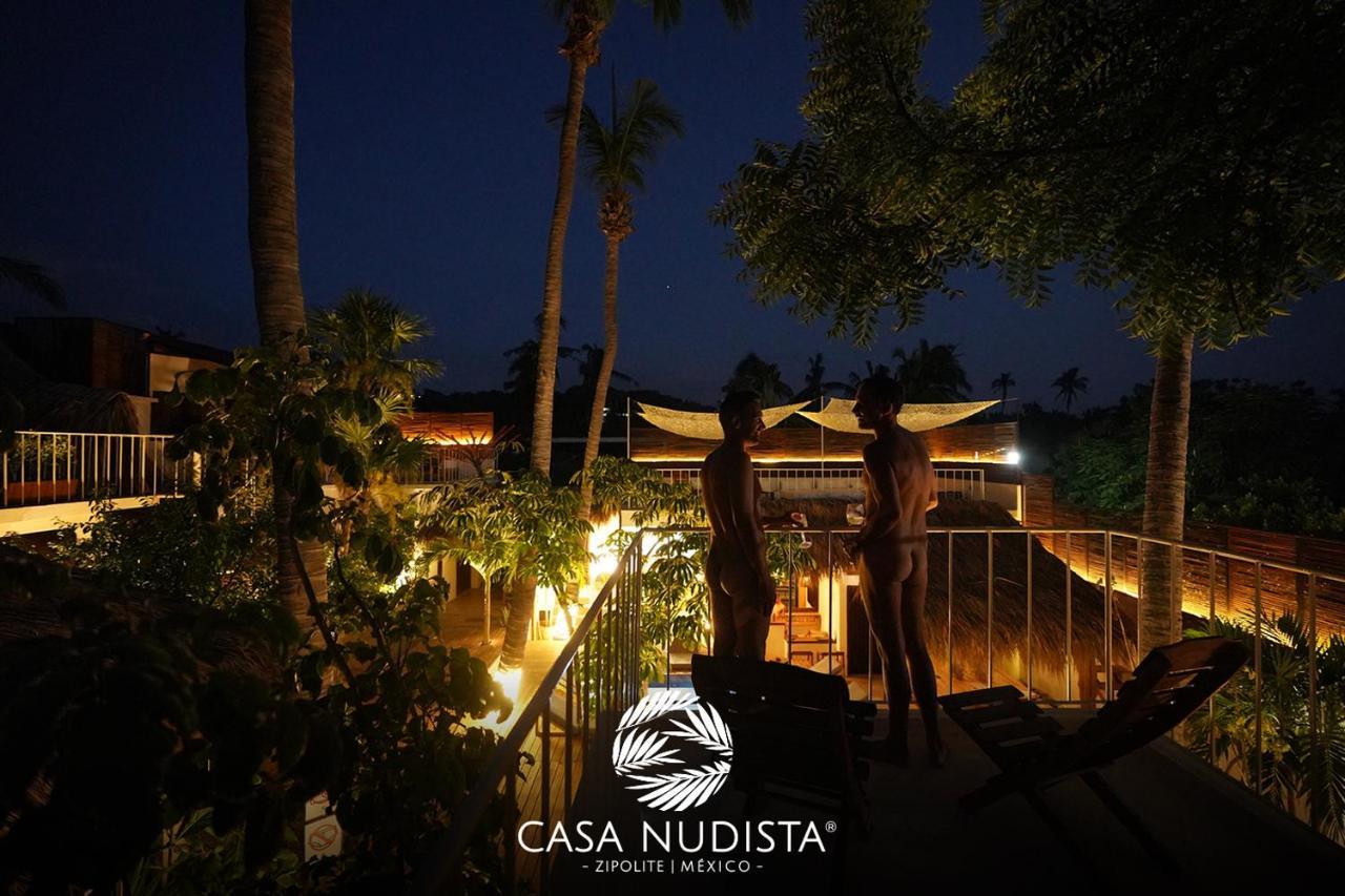 Casa Nudista - Lgbt Hotel Zipolite Extérieur photo